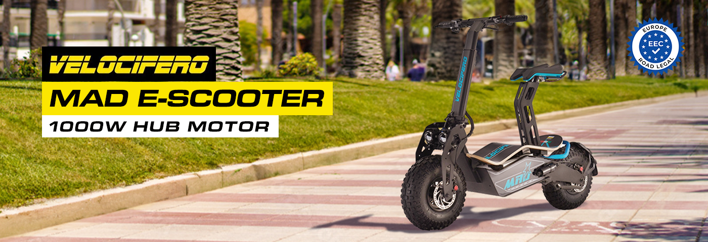 Velocifero Mad E-Scooter 1000W 48V EEC