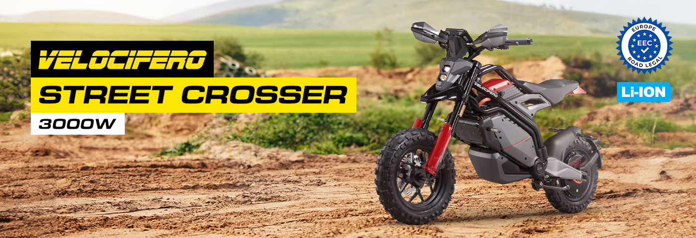 Velocifero Street Crosser E-Motorrad 3000W 72V EEC