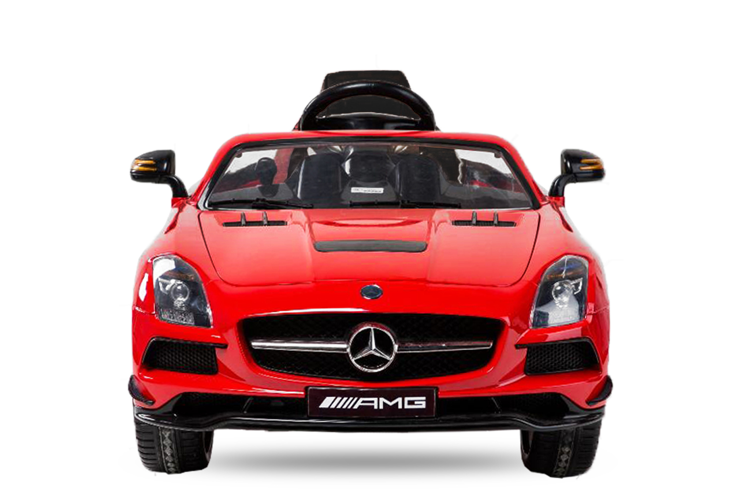 Lizenz Kinder Elektro Auto Mercedes SLS Deluxe AMG 2x 35W 12V 7Ah 