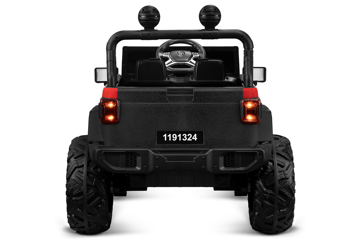 Kindermotorräder Galler - Kinder Elektro Auto Geländewagen 4x4 Offroad 2-Sitzer  4x 30W 12V 10Ah 2.4G RC Bluetooth