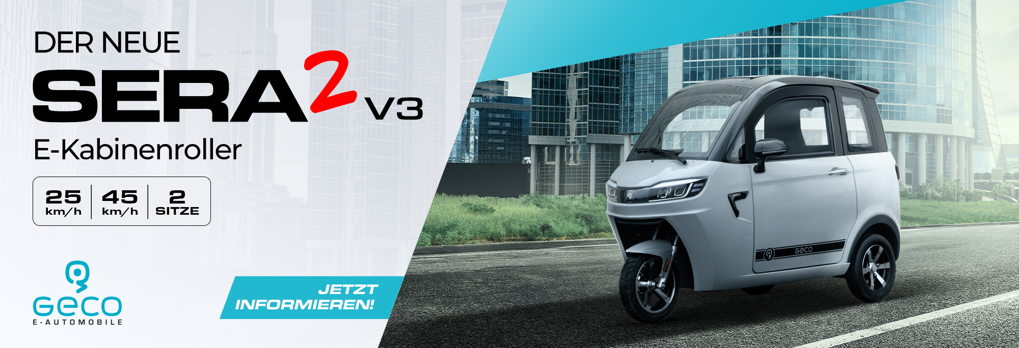 EEC Elektroauto Geco Sera 2 V3 3kW