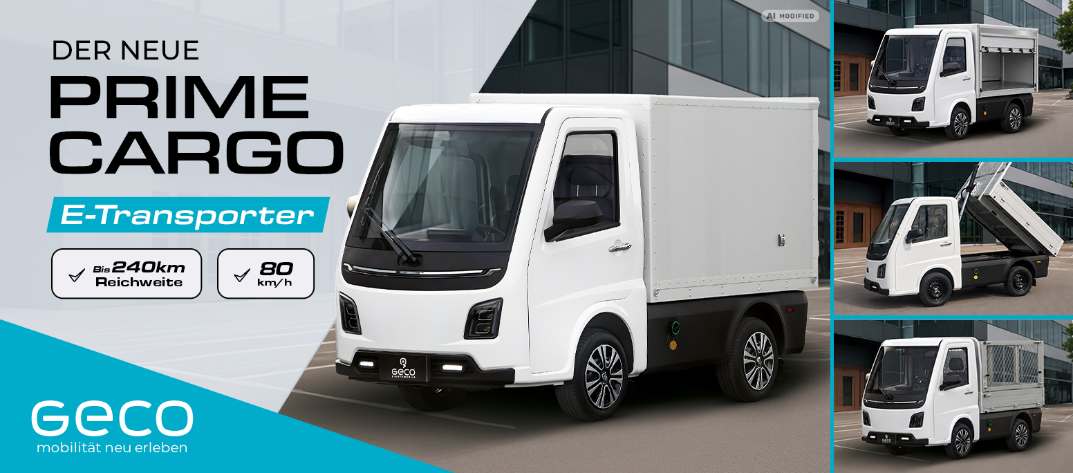 EEC Elektroauto Geco Prime Cargo