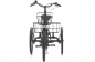 Elektrofahrrad Dreirad Qivelo Senior Fold Klapprad 250W Pedelec E-Bike 24 Zoll 7-Gang Shimano