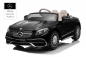 Preview: Lizenz Kinder Elektro Auto Mercedes S650 Maybach lackiert 2x35W 12V 7Ah Soft Reifen