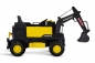 Preview: Elektro Kinderauto Volvo Excavator Bagger mit Lizenz 2x 35W 12V/10Ah