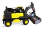 Preview: Elektro Kinderauto Volvo Excavator Bagger mit Lizenz 2x 35W 12V/10Ah