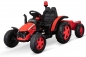 Kinder Elektro Traktor mit Warnleuchte 2x35W 12V/7Ah inkl. Anhänger