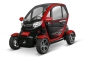 Preview: GECO E-Auto Beach V9 Kabinenroller 2 Sitzer 3kw mit Batterie Auswahl