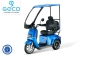 Preview: Geco Senio U1 Elektro Seniorenmobil mit Magnetbremse + Überdachung 6-25km/h