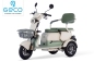 Preview: Geco CX2 Dreirad Scooter R120 Elektro Roller Mobil 1200W 60V