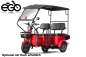 Preview: EEC Elektromobil E-GO! City AX3 2.1kW 72V 20Ah Dreirad mit 25km/h Zulassung Seniorenmobil für 2 Personen