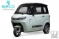 Preview: EEC Elektroauto Geco Sera 2 V2 2,2kW inkl. 72V 60Ah PolarBär Ultra AGM Batterien
