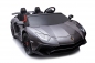 Preview: Elektro Kinderauto Lamborghini Aventador mit Lizenz 2-Sitzer 2x55W 24V/10Ah