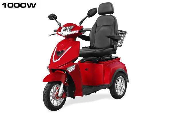 EEC Elektromobil Senio Comfort 1000W 60V 20Ah Dreirad mit Zulassung 25km/h Seniorenmobil