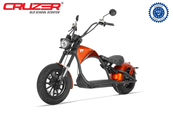 CRUZER VR3 MAXI EEC Scooter 3000W Peak 60V 30Ah Lithium 45 km/h