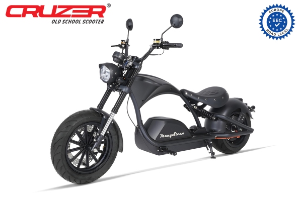 CRUZER VR6 MAXI EEC Scooter 6000W Peak 72V 40Ah Lithium 80 km/h