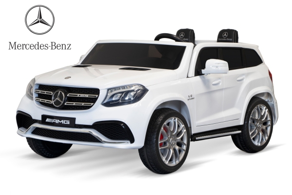 Elektro Kinderauto Mercedes GLS63 AMG mit Lizenz 2 Sitzer 4x35W 12V/14Ah