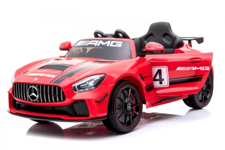 Lizenz Kinder Elektro Auto Mercedes GT4 Luxus 2x35W 12V 7Ah 2.4G RC