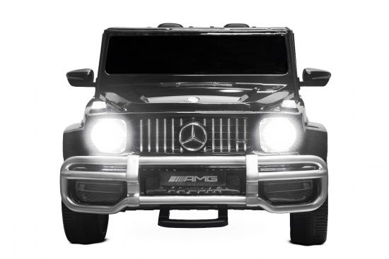 Lizenz Kinder Elektro Auto Mercedes AMG G63 lackiert 2 Sitzer 4x 35W 12V 7Ah 2.4G RC Bluetooth