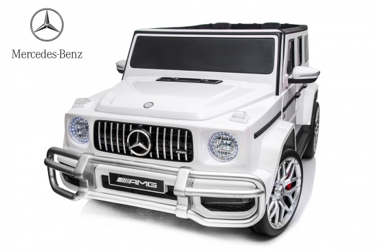 Elektro Kinderauto Mercedes G63 AMG mit Lizenz 2 Sitzer 4x35W 12V/7Ah