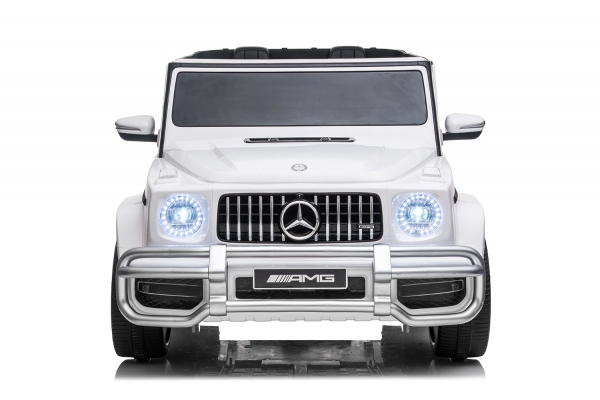 Elektro Kinderauto Mercedes G63 AMG mit Lizenz 2 Sitzer 4x35W 12V/7Ah