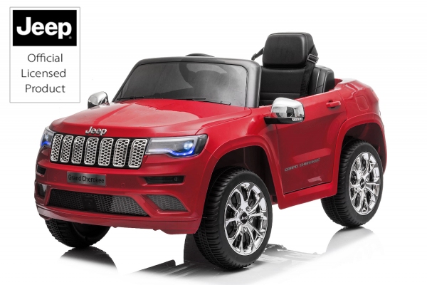 Lizenz Kinder Elektro Auto Jeep Grand Cherokee 2x 35W 12V 7Ah 2.4G RC