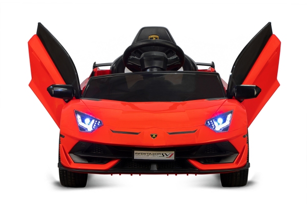 Lizenz Kinder Elektro Lamborghini Aventador SVJ 2x 25W 12V 4.5Ah 2.4G RC