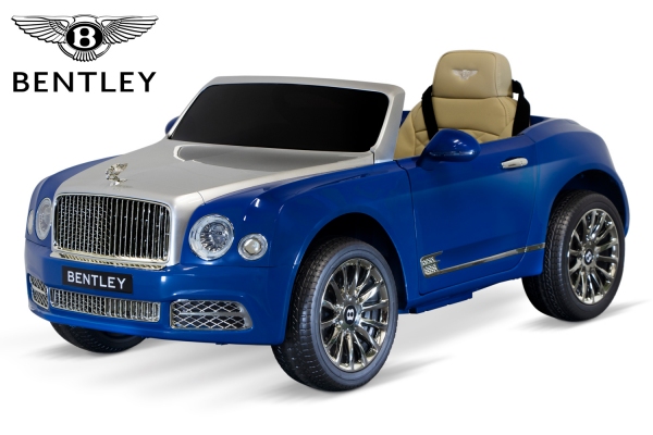 Elektro Kinderauto Bentley Mulsanne mit Lizenz 2x 35W 12V/7Ah
