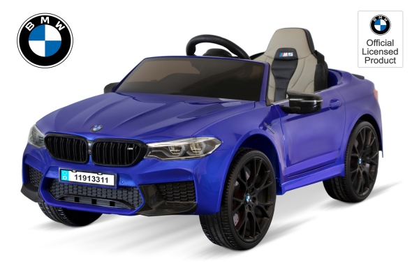 Elektro Kinderauto BMW M5 lackiert mit Lizenz 2x35W 12V/7Ah