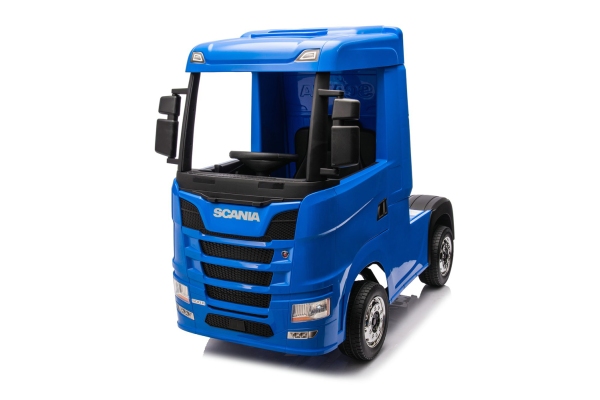 Preview: Elektro Kinderauto SCANIA Truck mit Lizenz Allrad 4x35W 12V/14Ah