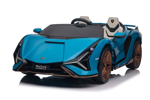 Elektro Kinderauto Lamborghini SIAN mit Lizenz Allrad 4x75W 24V/9Ah
