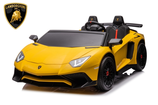 Elektro Kinderauto Lamborghini Aventador XXL mit Lizenz 2x75W 24V/14Ah