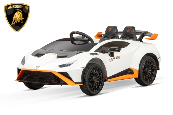 Elektro Kinderauto Lamborghini Huracan STO mit Lizenz 2x65W 12V/9Ah