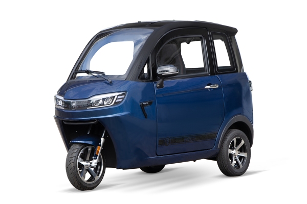 EEC Elektroauto Geco Sera 2 V2 2,2kW inkl. 72V 60Ah Polar Bär Ultra AGM Batterien