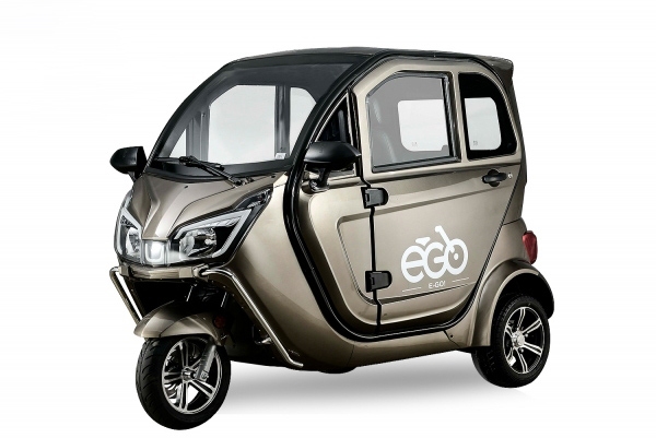 EEC Elektroauto E-GO! eK3 V2 1,5kW Gleichstrommotor inkl. 3,6 kW/h | 60V 60Ah Batterien 45km/h