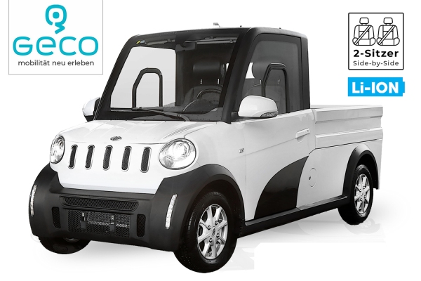 EEC Elektroauto Cargo XP AGM 7,5kW inkl. 7,5 kW/h|72V 105Ah Batterien 76km/h Pickup