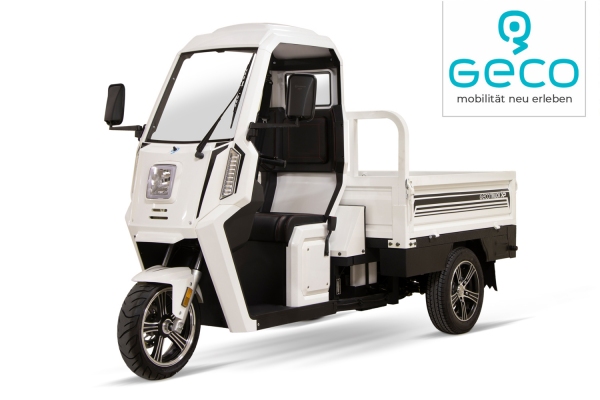 EEC Elektroauto Geco Truck XP V9 3kW inkl. 4,3 kW/h|72V 60AH Batterien Straßenzulassung Pickup Pritsche