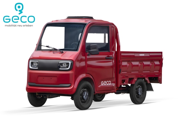 Geco Cargo Worker P440 4-Rad Pickup 72V 6 kW Moped Auto