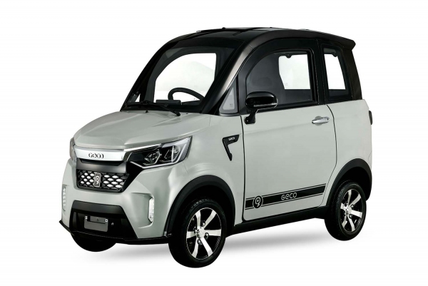 Preview: EEC Elektroauto Geco Buena 2 V2 2kW inkl. 3,6 kW/h | 60V 60Ah Batterien Straßenzulassung 45km/h Preview: EEC Elektroauto Geco Buena 2 V2 2kW inkl. 3,6 kW/h | 60V 60Ah Batterien Straßenzulassung 45km/h