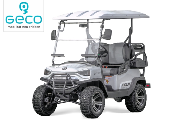 GECO Elektro Golf Cart 5kW inkl. 7,4 kW/h|48V 155Ah Batterien