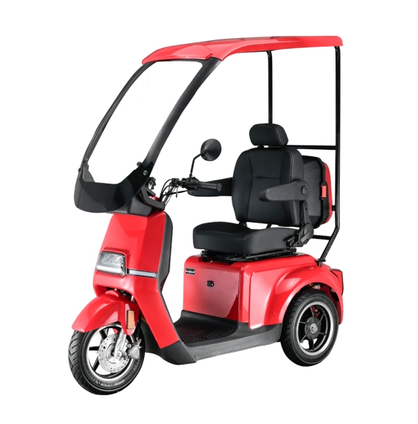 Geco Senio U1 Elektro Seniorenmobil mit Magnetbremse + Überdachung 6-25km/h