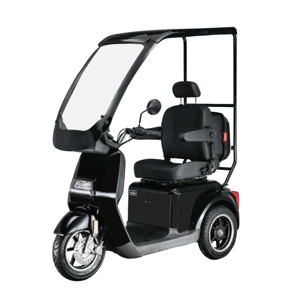 Geco Senio U1 Elektro Seniorenmobil mit Magnetbremse + Überdachung 6-25km/h
