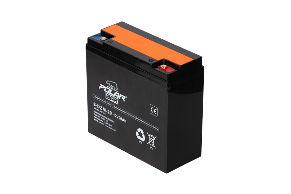 12V 20Ah Polar Bär AGM Blei Gel Batterie | Akku für Buggy, Roller & ATVs