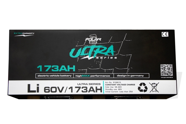 Polar Bär LiFePO4 Lithium Batterie Ultra Serie 60V 173Ah mit BMS App