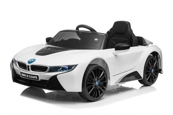 Lizenz Kinder Elektro Auto BMW i8 2x35W 12V 4.5Ah 2.4G RC