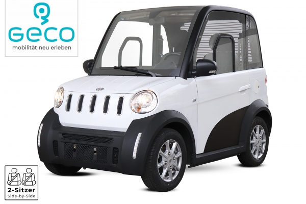 EEC Elektroauto Geco TWIN 8.0 7.5kW brushless Motor inkl. 9 kW/h| 72V 125Ah Batterien Straßenzulassung