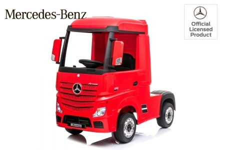 Elektro Kinderauto Mercedes Actros Truck mit Lizenz Allrad 4x35W 12V/14Ah