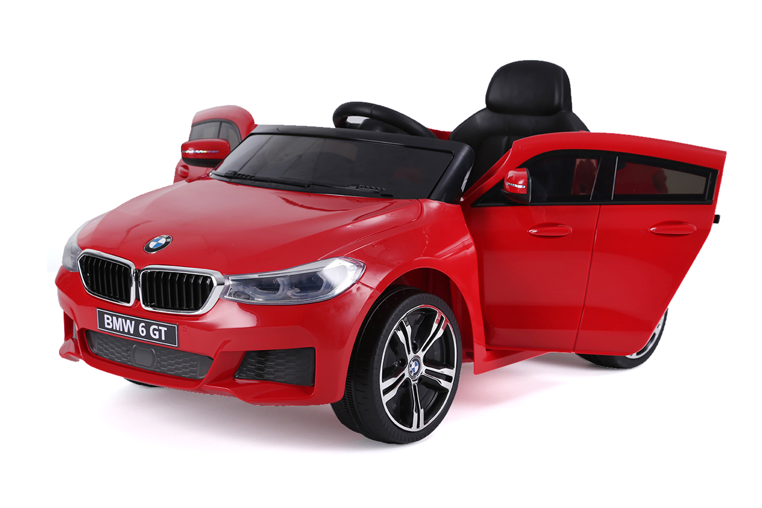 Menila GmbH Lizenz BMW 6 GT Kinder Elektro Auto 2x25W 12V 4Ah 2.4G RC
