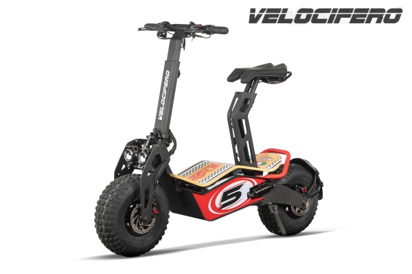 Velocifero 2000W Mad E-Scooter 60V/20Ah Lith 6"