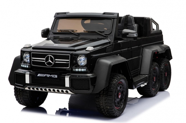 Elektro Kinderauto Mercedes G63 AMG mit Eltern Sitzplatz 6x 35W 2x 12V/10Ah